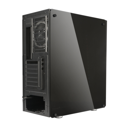 Miniatyrbild 5 av 5: REDRAGON Tailgate GC-702 Midi Tower Svart, Transparent