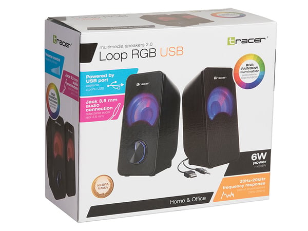 Tracer Loop 2-vägs Svart Kabel 6 W
