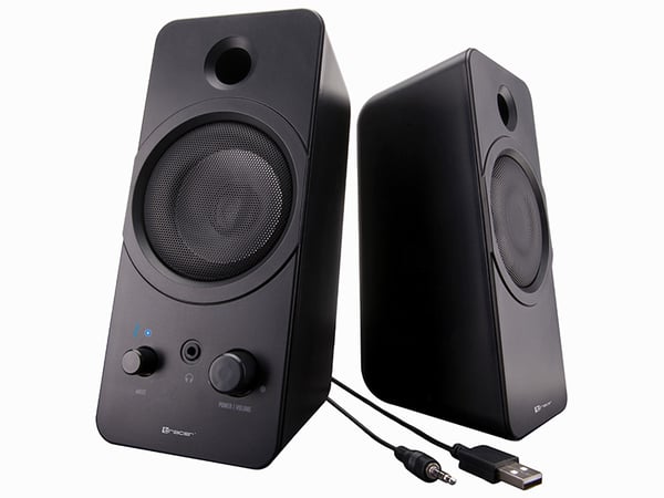 Miniatyrbillede 3 af 3: Tracer Speakers 2.0 Mark Sort Kabel & trådløs 12 W