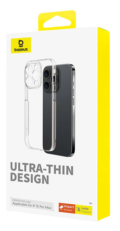 Miniatyrbillede 4 af 4: Baseus OS-Lucent mobiltelefon etui 17 cm (6.7") Cover Transparent