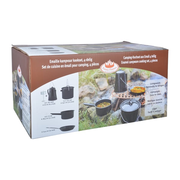 Esschert Design FF215 campingköksutrustning Ställ Svart