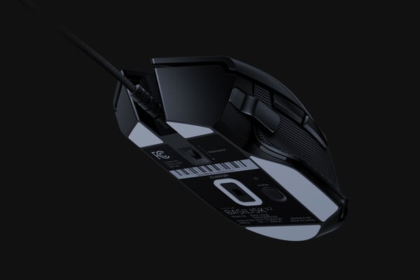 Miniatyrbillede 4 af 9: Razer BASILISK V2 mus Spil Højre hånd USB Type-A Optisk 20000 dpi
