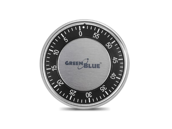 Miniatyrbillede 3 af 5: Greenblue 51348 Mekanisk køkkentimer Sølv