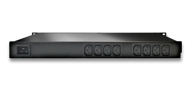 Miniatyrbillede 2 af 2: Güde 8035-1 strømforsyningsenhed (PDU) 8 AC stikkontakt(er) 1U Sort