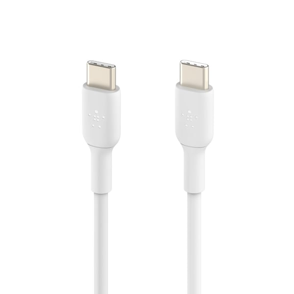 Belkin CAB003BT2MWH USB-kabel 2 m USB C Hvid