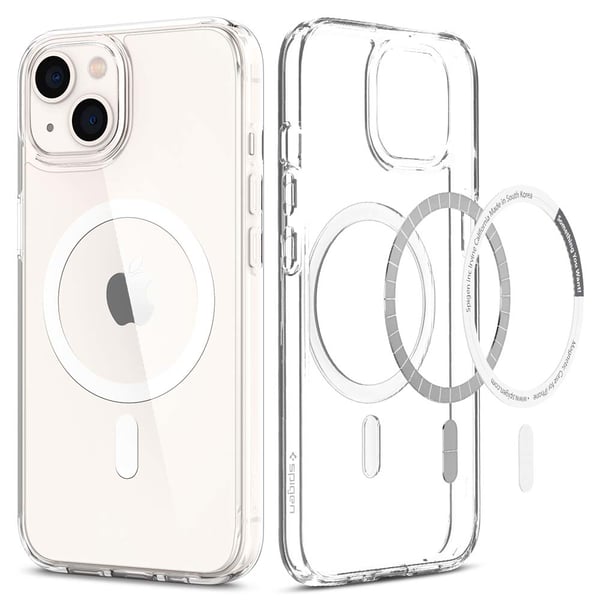 Miniatyrbild 1 av 8: Spigen ACS03528 mobiltelefonfodral 15,5 cm (6.1") Mobilskal Transparent, Vit
