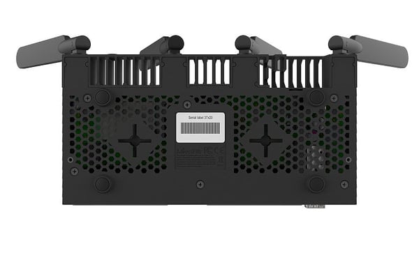 Mikrotik RB4011iGS+5HacQ2HnD-IN trådløs router Gigabit Ethernet Dual-band (2,4 GHz / 5 GHz) Sort