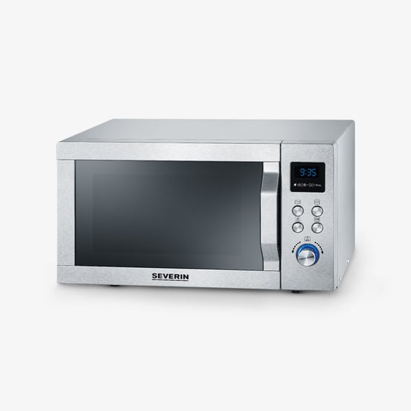 Severin 7774000 Sølv Kombination mikroovn Bordplade 25 L 900 W
