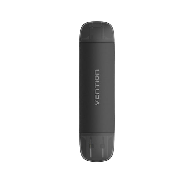 Pikkukuva 4 / 5: Vention CLKB0 kortinlukija USB 3.2 Gen 1 (3.1 Gen 1) Type-A/Type-C Musta