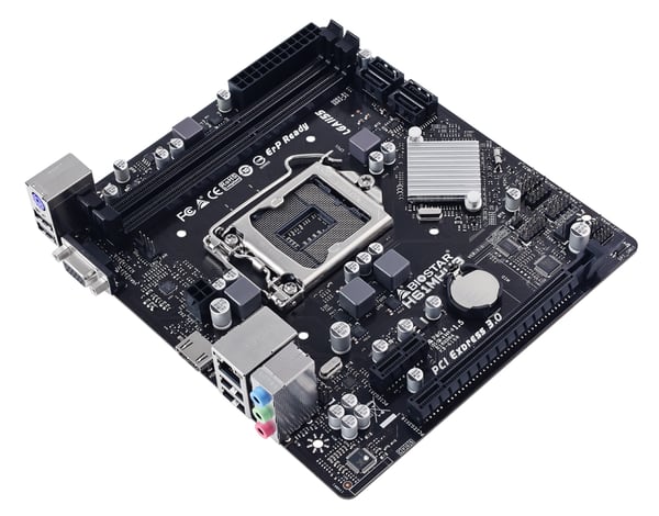 Biostar H61MHV3 bundkort Intel® H61 LGA 1155 (Socket H2) micro ATX
