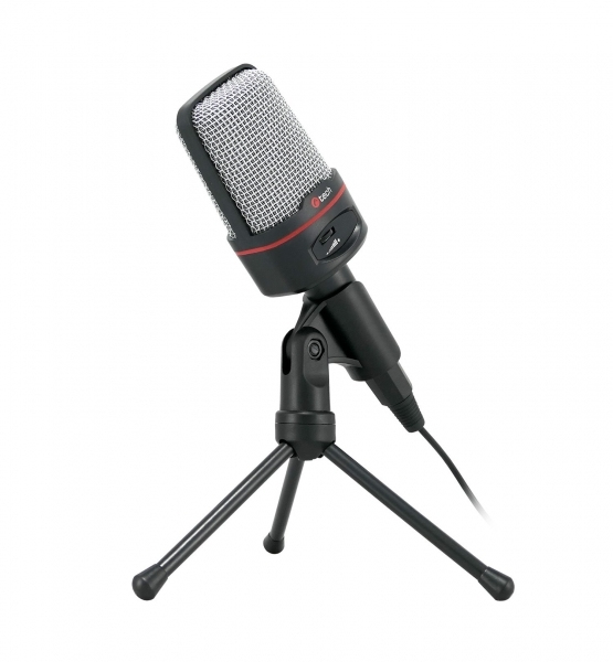 C-TECH MIC-02 mikrofoner Svart Bordsmikrofon