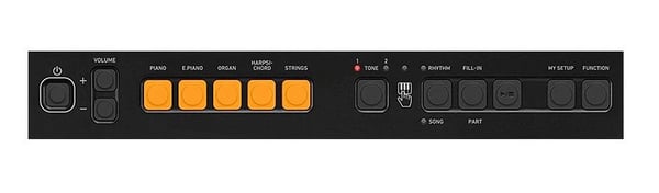 Casio CT-S100 digital klaver 61 taster Sort, Hvid