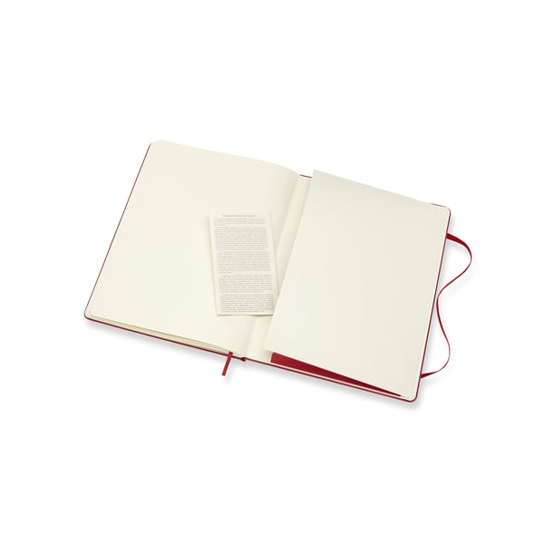 Miniatyrbillede 4 af 5: Moleskine 805-50-0285-510-5 blok og notesblok Rød