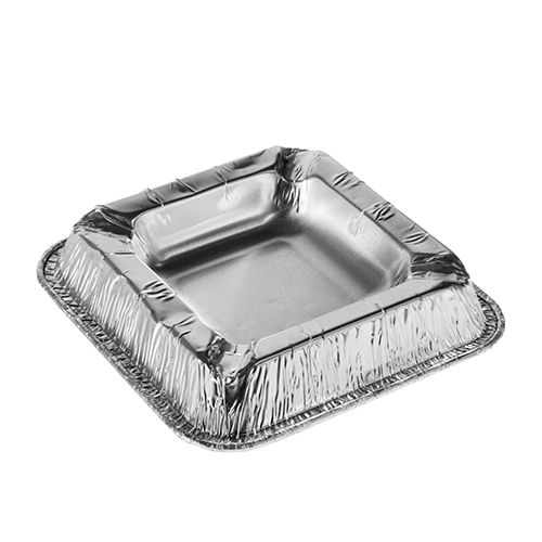Papstar 14579 askebæger Rektangulær Aluminium