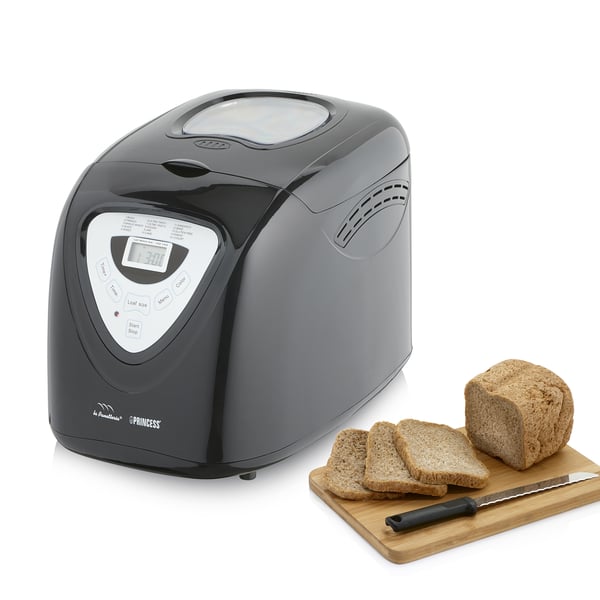 Princess 152009 leipäkone 600 W Musta, Hopea