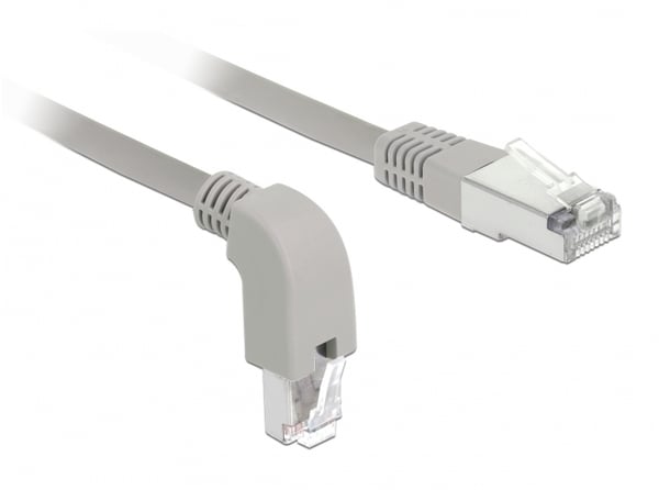 Miniatyrbillede 1 af 2: DeLOCK 85874 netværkskabel Grå 1 m Cat6a S/FTP (S-STP)