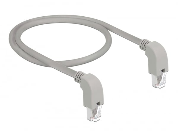Miniatyrbillede 2 af 2: DeLOCK 85876 netværkskabel Grå 0,5 m Cat6a S/FTP (S-STP)