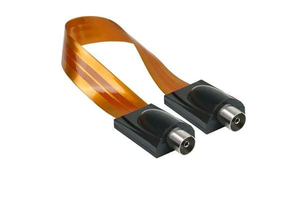Miniatyrbillede 1 af 2: Alcasa S-FD26KK koaxial kabel 0,26 m IEC Orange