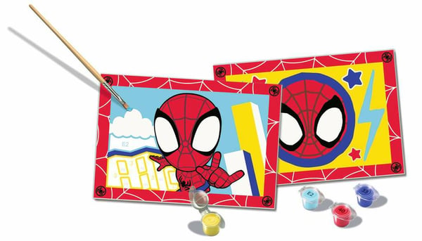 Ravensburger CreArt - Spidey Farve efter talsæt