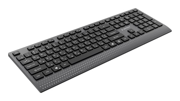 Miniatyrbillede 4 af 7: Gembird KB-MCH-06 tastatur Hjemme/kontor USB QWERTY US International, Ukrainsk, Russisk Sort