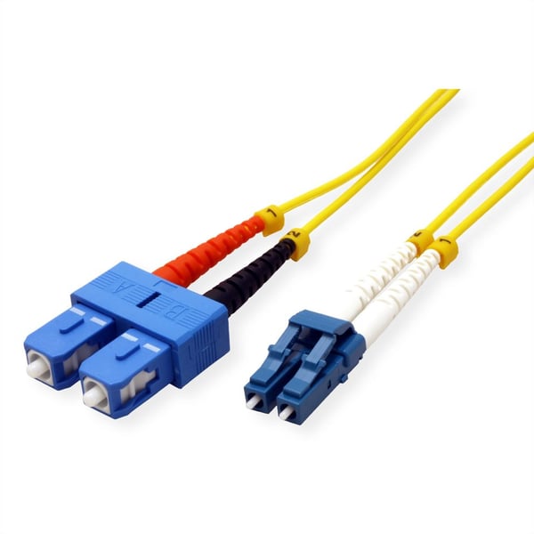 Pikkukuva 2 / 2: ROLINE 21.15.8792 InfiniBand- ja kuituoptiikkakaapeli 2 m LC SC Keltainen