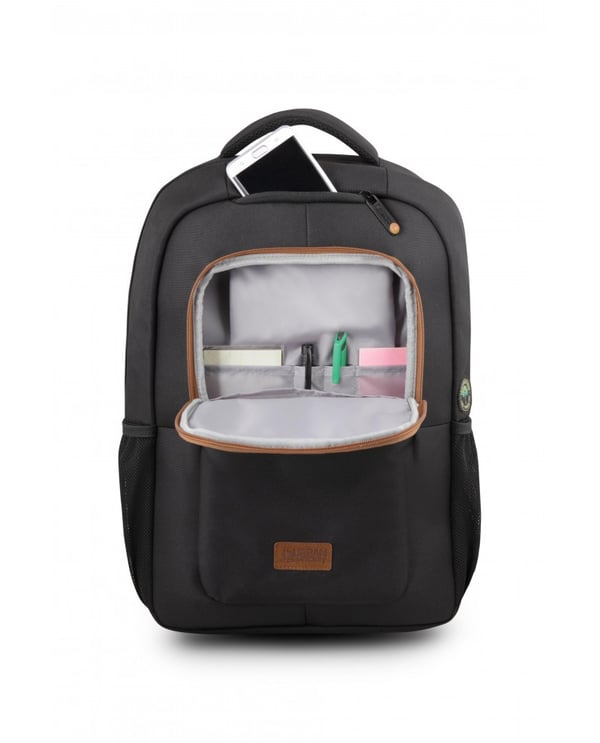 Miniatyrbillede 6 af 6: Urban Factory ECB15UF taske og etui til laptop 39,6 cm (15.6") Rygsæk Sort