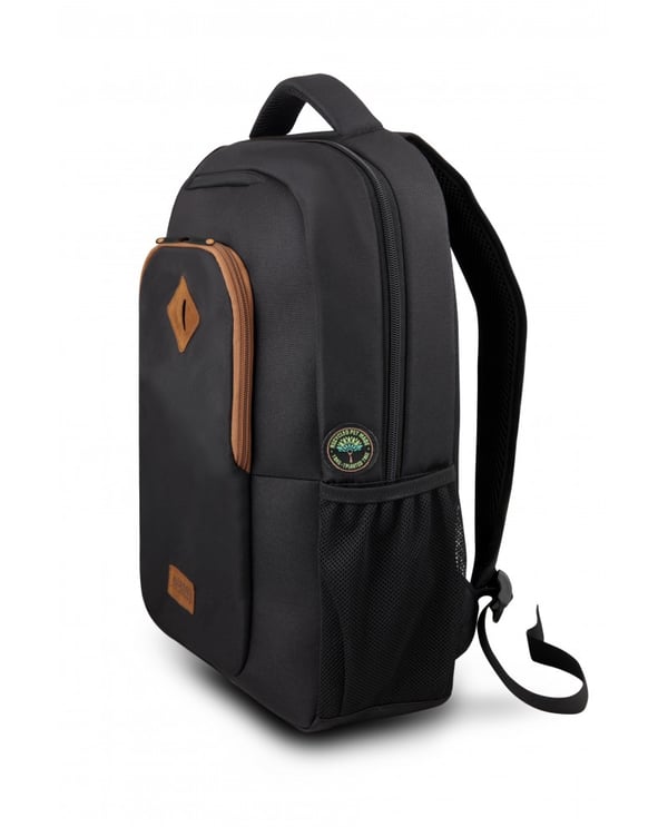 Miniatyrbillede 1 af 6: Urban Factory ECB15UF taske og etui til laptop 39,6 cm (15.6") Rygsæk Sort