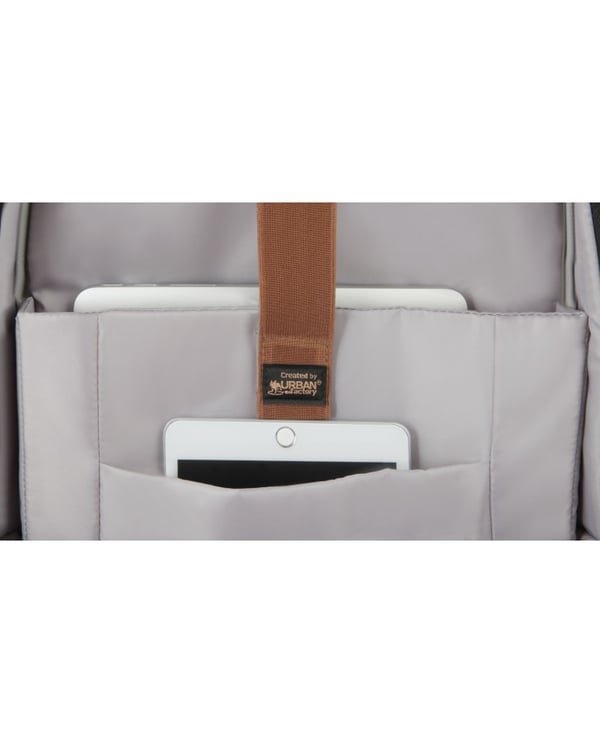 Miniatyrbillede 2 af 6: Urban Factory ECB15UF taske og etui til laptop 39,6 cm (15.6") Rygsæk Sort