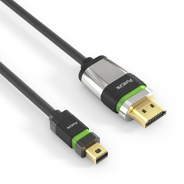 PureLink ULS2000-015 videokabeladapter 1,5 m Mini DisplayPort HDMI Svart