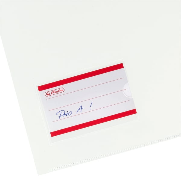 Miniatyrbillede 2 af 3: Herlitz 10913804 folder Polypropylen (PP) Transparent A4