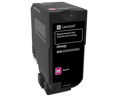 Lexmark 74C2SME Tonerkassett 1 styck Original Magenta Lexmark 74C2SME Tonerkassett 1 styck Original Magenta
