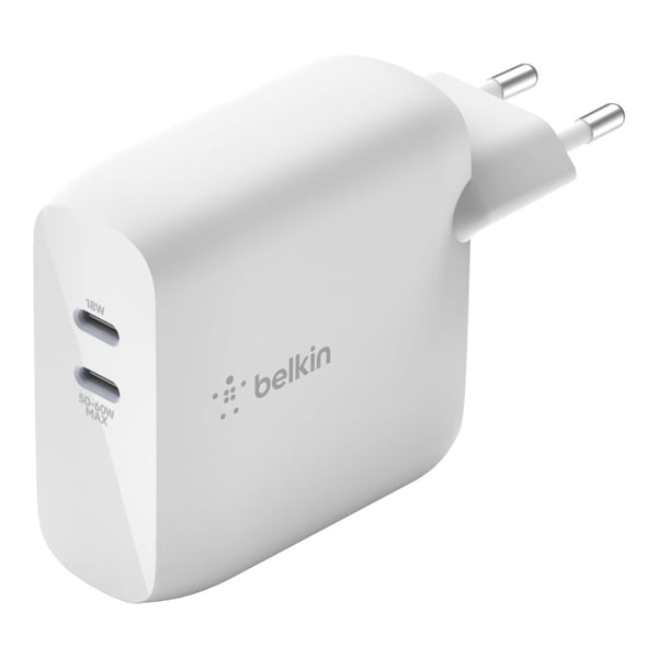 Pikkukuva 1 / 5: Belkin WCH003VFWH mobiililaitteen laturi Universaali Valkoinen AC Sisätila