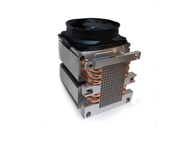 Dynatron B14 kylsystem för dator Processor Luftkylare 8 cm Aluminium, Svart 1 styck
