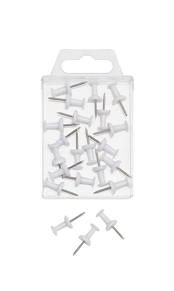 Wedo 54 100 Häftstift Vit 20 styck