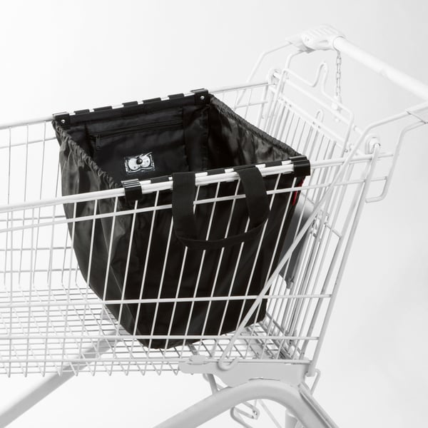 Miniatyrbild 5 av 5: Reisenthel UJ7003 shoppingkasse Svart, Vit Toteväska