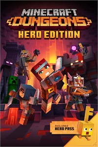 Miniatyrbillede 1 af 7: Microsoft Minecraft Dungeons Hero Edition Standard Engelsk, Fransk Xbox One