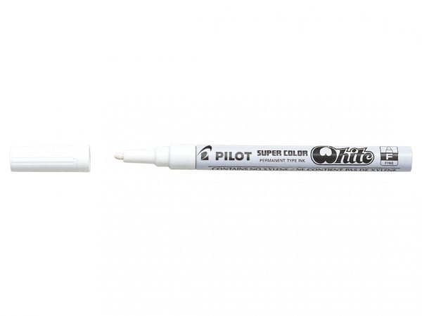 Pilot Super Color Valkoinen
