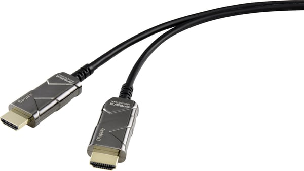 SpeaKa Professional SP-8821992 HDMI-kabel 20 m HDMI Typ A (standard) Svart
