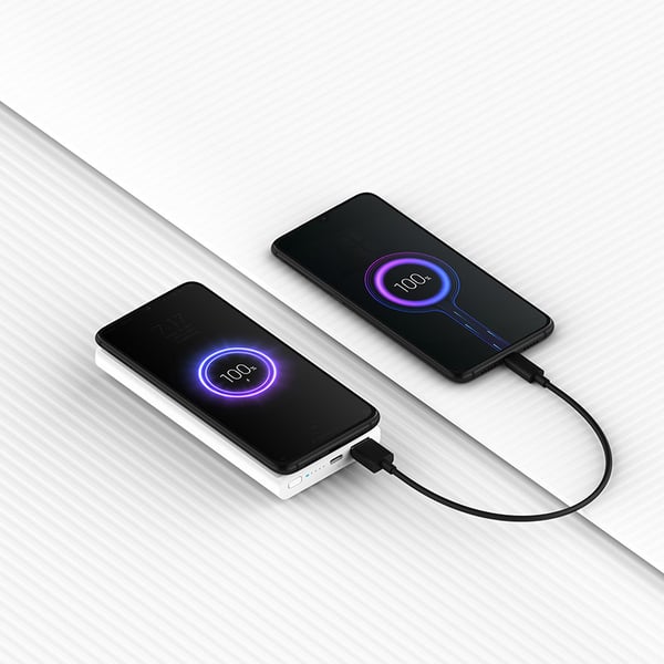 Miniatyrbild 3 av 5: Xiaomi Mi Wireless Litium Polymer (LiPo) 10000 mAh Trådlös laddning Vit
