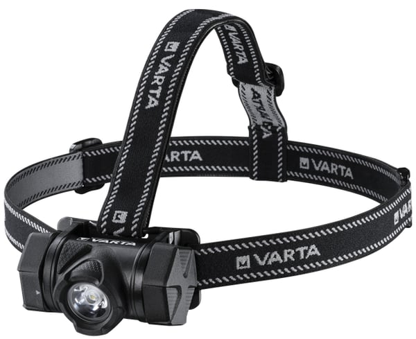Pikkukuva 2 / 3: Varta INDESTRUCTIBLE H20 PRO Musta Taskulamppu otsanauhalla LED
