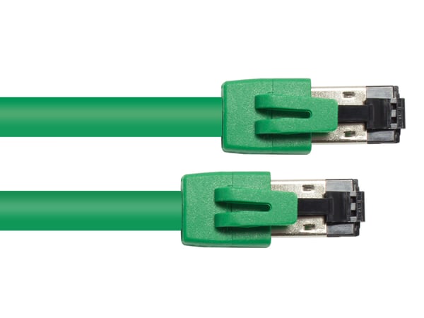 Miniatyrbillede 3 af 3: Alcasa 8080-020G netværkskabel Grøn 2 m Cat8.1 S/FTP (S-STP)