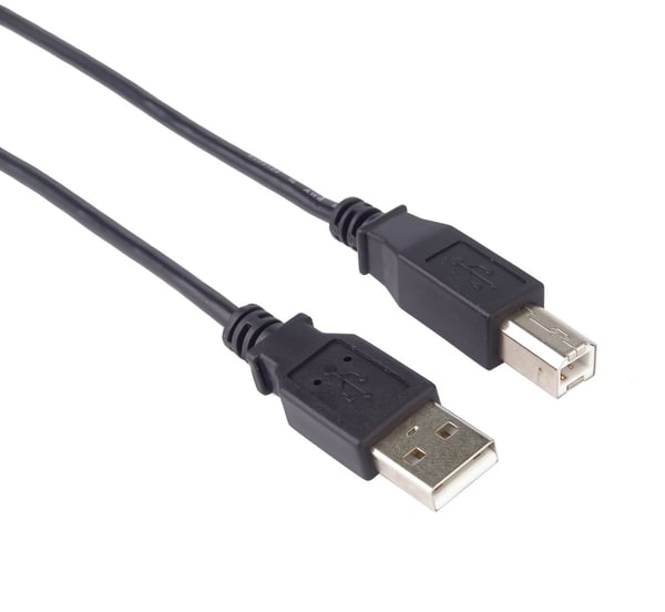 PremiumCord ku2ab2bk USB-kabel USB 2.0 2 m USB A USB B Sort