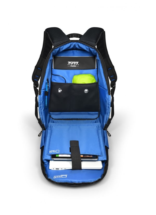 Port Designs Chicago Evo 39,6 cm (15.6") Ryggsäck Svart