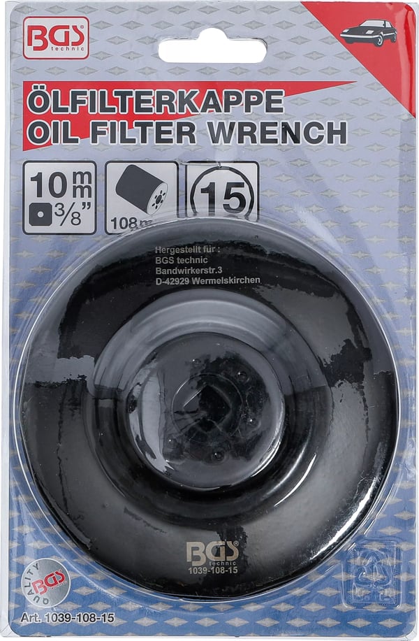 BGS technic Oil Filter Wrench