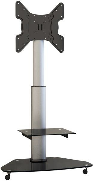 SpeaKa Professional SP-TVRW-01 139,7 cm (55") Sort, Sølv