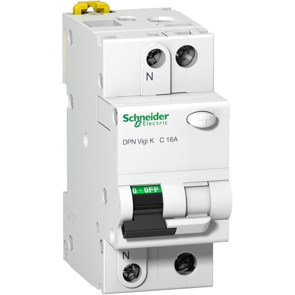 Schneider Electric Acti 9 kredsløbsafbryder Residual-current device with overcurrent protection (RCBO) Type C 1P + N