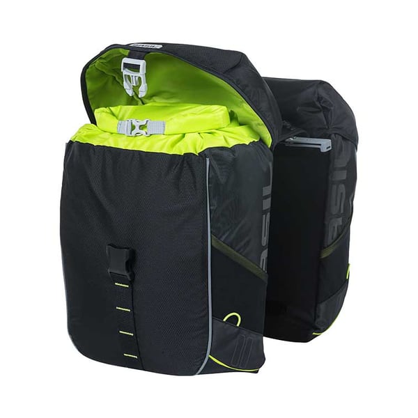 Basil Miles MIK Bak Cykelväska 34 l Polyester Svart