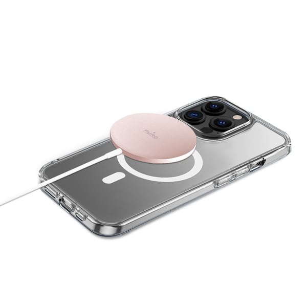 PURO CUSBCMAG1ROSE mobilladdare Smartphone Rosa USB Trådlös laddning inomhus