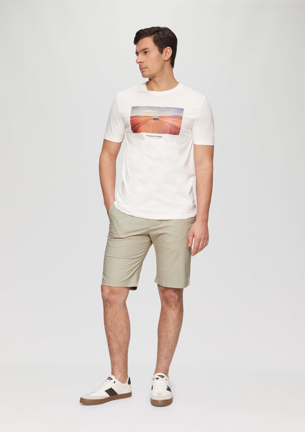 Miniatyrbillede 1 af 7: s.Oliver 2162120.81K7.36 shorts Hanstik Beige