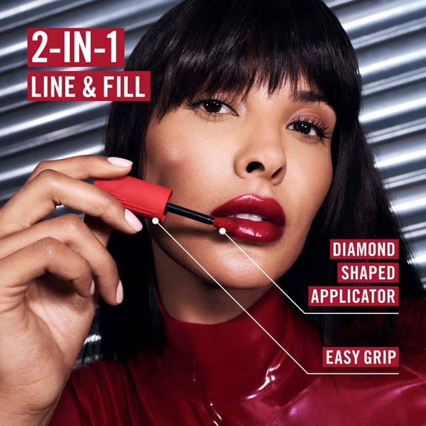 Miniatyrbillede 9 af 13: Rimmel Lip Latex 300 Main Character Glans